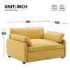 Kumasinova 50 Inch Chenille Single Sofa Chair with 2 Pillows,Deep Seat Accent Chair,Couch for Living Room,Apartment,Office - 2 of 4