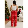 ADR Women's Soft Warm Fleece Pajama Pants, Long Lounge Bottoms - 2 of 2
