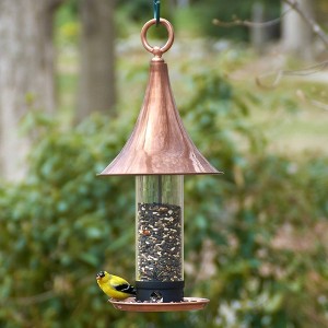Castella Polished Copper Bird Feeder - Good Directions - 1 of 3