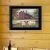 "Hancock Sheep" By Pam Britton, Ready to Hang Framed Print, Black Frame - 4 of 4