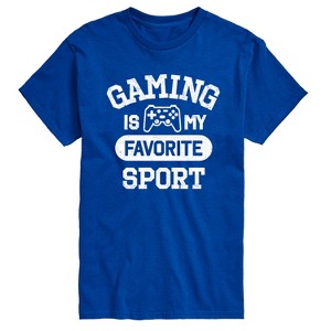 Men's - Instant Message - Gaming Is My Favorite Sport Short Sleeve Graphic T-Shirt - 1 of 4