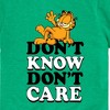 Boys' - Garfield - Don’t Know Don’t Care Short Sleeve Graphic T-Shirt - 2 of 4