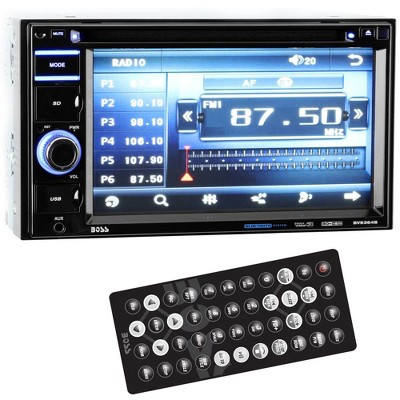 Boss BV9364B 6.2" 2-DIN In-Dash DVD/MP3 Bluetooth Touchscreen Car Receiver