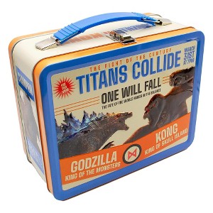 NMR Distribution Godzilla vs Kong Embossed Tin Fun Box - 1 of 4