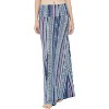 Women's Stylish Spandex Flare Maxi Skirt - Comfy Fold-Over Design Long Skirt for Effortless Style #18 - 2 of 4