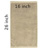 TowelSoft Premium 100% Cotton Terry Velour Hand Face Sports Gym Towel 16 inch x 26 inch - 2 of 3