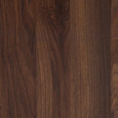 Walnut Brown Rectangular Wood Coffee Table with Storage