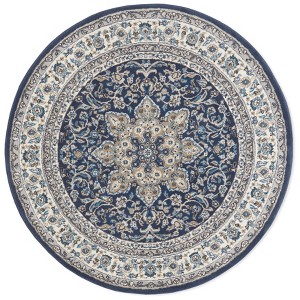 Home Dynamix Tremont Magnolia Traditional Medallion Area Rug - 1 of 4
