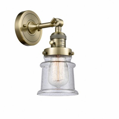 Canton - 1 Light Wall Sconce In Industrial Style-11 Inches Tall and 5.25 Inches Wide