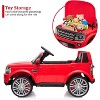 12V Licensed Land Rover Kids Ride On Car, Remote Control, MP3, LED Lights, Dual Motors, Green, Ages 3–8 - 3 of 4