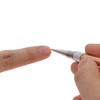 Unique Bargains Soft Nail Brush Rose Gold Tone Silver Tone 1 Pc - 2 of 4