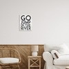 Stupell Industries Jump in the River Motivational Lake House Phrase, 13" x 19" - 2 of 4