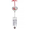 The Lakeside Collection Memorial Cardinal Wind Chime W/Heart Ash Locket - 2 of 4