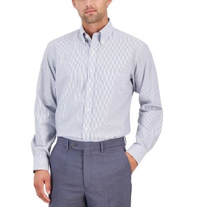 Club Room Mens Striped Button Down Dress Shirt - 1 of 1