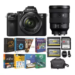 Sony Alpha a7II Mirrorless Digital Camera with 28-70mm and 24-105mm Lens Bundle