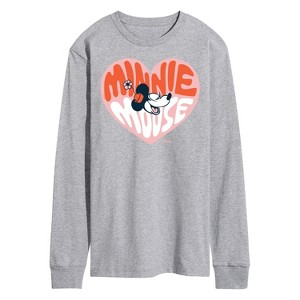 Men's - Disney - Minnie Mouse Long Sleeve Graphic T-Shirt - 1 of 4