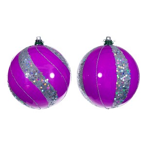 Vickerman Pearl Sequin Ball Ornament - 1 of 1