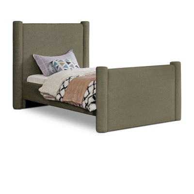 Meridian Furniture,Elias Velvet Bed