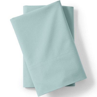 Lands' End 400 Thread Count Organic Cotton Percale Pillowcases