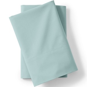 Lands' End 400 Thread Count Organic Cotton Percale Pillowcases - 1 of 2