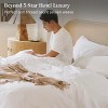 Double Stitch 100% American Supima Cotton Sheet Set - 4 of 4