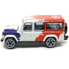 Land Rover Defender 110 White/Red/Blue "Above and Beyond" "Racing Cars" 1/60 Diecast Model Car by Majorette - 2 of 3