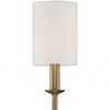 Crystorama Lighting Bailey 1 - Light Sconce in  Aged Brass - 4 of 4