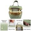 Unique Bargains Women's Travel Cosmetic Makeup Brush Organizer Storage Bag 4.72"x2.36"x4.33" 1 Pc - 3 of 4