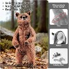 TEMI 12-Piece Large North American Animal Figures, Realistic Woodland Toys 12PCS North American Animal Figurines - 4 of 4