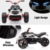 12V Kids Ride On ATV, 3 Wheeler Motorcycle, Rechargeable Battery-Powered ATV Toy Car with Music - 2 of 4