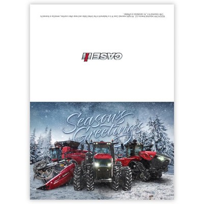 Case IH Trio Machinery "Season Greetings" Holiday Cards 8 Pack SIG-28