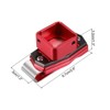 Unique Bargains Aluminum Billiard Magnetic Chalk Holders with Belt Clip - 2 of 4