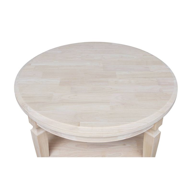 Vista Round Coffee Table - International Concepts, 5 of 9