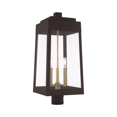 Livex Lighting Oslo 3 - Light Post Light in  Bronze