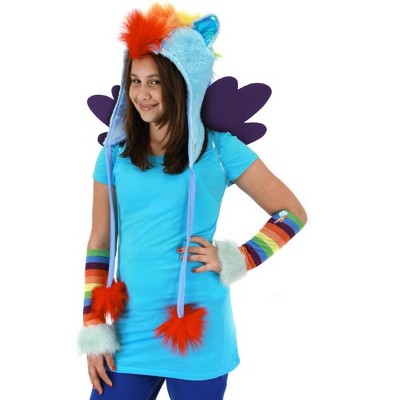 Elope My Little Pony Rainbow Dash Hoodie Hat Costume Accessory : Target