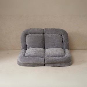 CAVINAS Double Bean Bag Chair, Foldable Sofa Bed with Adjustable Position, Cloud Couch for Living Room, Bedroom - 1 of 4