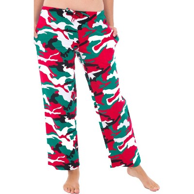 mens camo flannel lounge pants