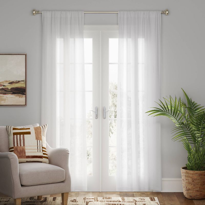 1pc Light Filtering Farrah Window Curtain Panel - Threshold™, 3 of 12