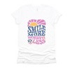 Simply Sage Market Smile More Worry Less Sunshine Short Sleeve Tee - 2 of 4