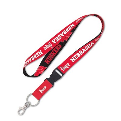 NCAA Nebraska Cornhuskers Logo Lanyard