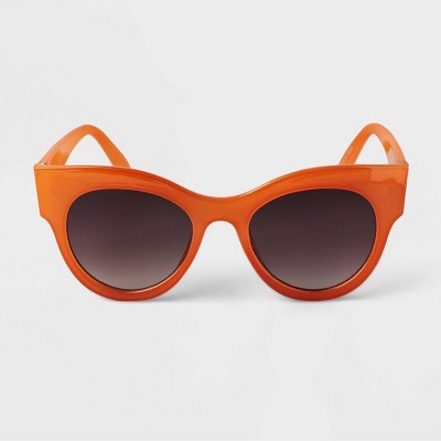Women's Cat Eye Sunglasses - A New Day™ Orange