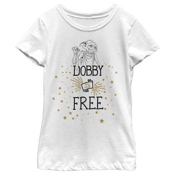 Girl\'s Harry Potter Dobby Is Free T-shirt : Target