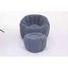 TUYOHW Faux Fur Bean Bag Chair,Beanbag Chair,Oversized Memory Foam Lounge Sofa,Comfy Couch for Living Room Bedroom - 4 of 4