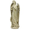 Roman 36" Praying Angel Statue Resin Outdoor Garden Statue Gray - 2 of 4