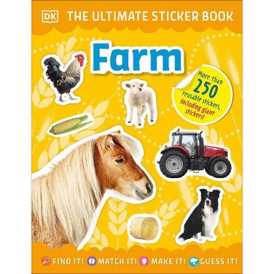 The Ultimate Sticker Book Farm - by  DK (Paperback)