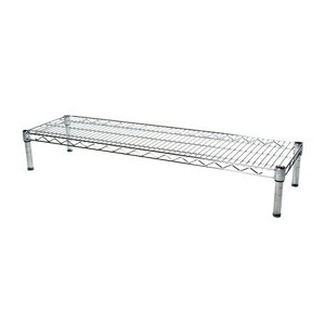 Shelving.com Chrome Wire Shelving with 1 Tier Shelf - - 1 of 3