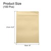 Unique Bargains Sealable Resealable Packaging Zipper Bags Foil Food Storage Pouches 100 Pcs - 2 of 4