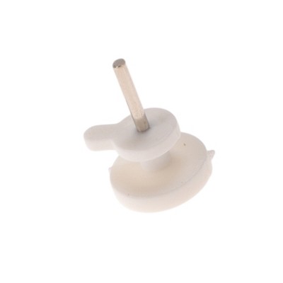 Unique Bargains Picture Hangers Micro Nail Hook ABS White 0.39"x0.26" 20 Pcs