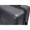 Vynxaria 8-Piece Green Hardshell Luggage Set: 20/24/28 Suitcases + Handbag + 4 Storage Bags with Spinner Wheels - 3 of 4