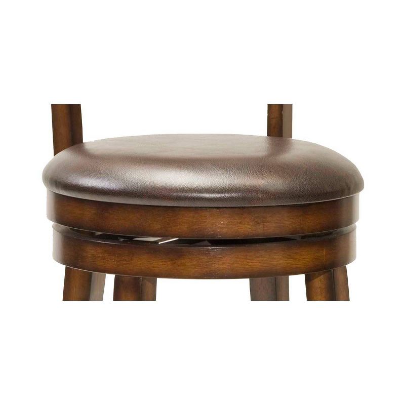 30.5&#34; Jenkin Barstool Wood Composite/Brown - Hillsdale Furniture, 5 of 9